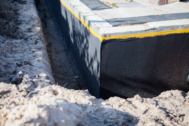 Residential Waterproofing installation at a Victor, NY home by SJ Waterproofing Pros